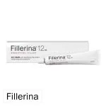 Étui et tube blancs Fillerina 12 HA crème de jour grade 5 50 ml