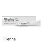 Étui et tube blancs Fillerina 12 HA crème de nuit grade 5 50 ml