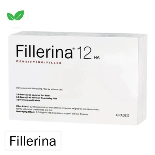 Coffret blanc Fillerina 12 HA densifiant filler grade 5, 14 doses