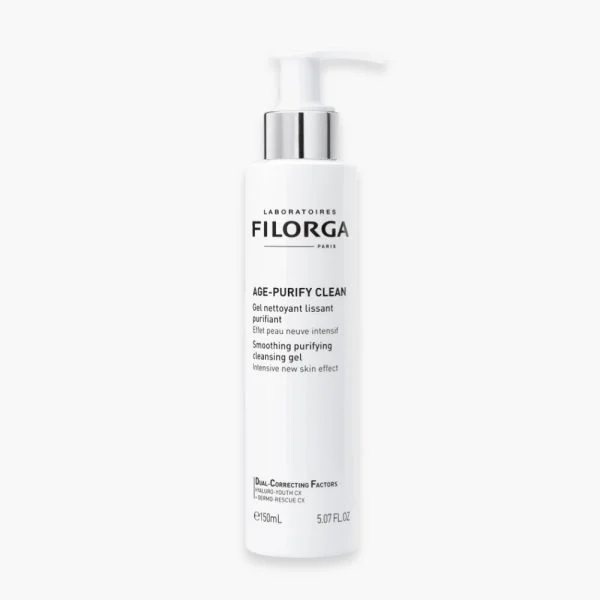 Flacon pompe blanc Filorga Age-Purify Clean gel nettoyant 150 ml
