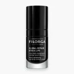 Petit flacon noir Filorga Global-Repair Eyes & Lips 15 ml avec pompe