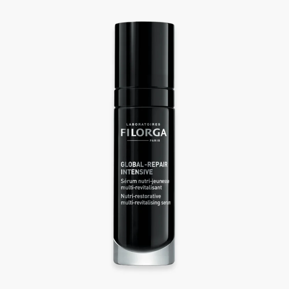 filorga-global-repair-intensive-serum-nutri-jeunesse-30ml.jpg Flacon noir Filorga Global-Repair Intensive sérum nutri-jeunesse 30 ml pompe