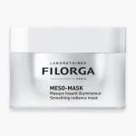 Pot argenté Filorga Meso-Mask masque lissant illuminateur 50 ml couvercle blanc