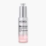 Flacon pompe dégradé rose Filorga NCEF-Revitalize, sérum polyrevitalisant anti-âge, 30 ml