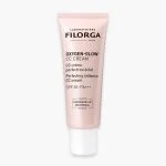 Tube rose Filorga Oxygen-Glow CC Cream perfectrice d'éclat, SPF 30 PA+++, teinte universelle