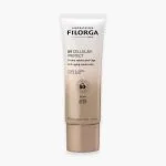 Tube beige Filorga UV Cellular-Protect crème solaire SPF50+ visage corps 125 ml