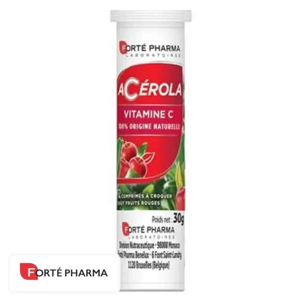Forté Pharma Acérola Vitamine C 12 comprimés