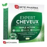 Étui vert Forté Pharma Expert Cheveux et Ongles 28 comprimés