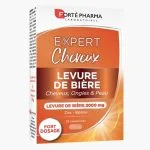 Boîte orange Forté Pharma Expert Cheveux levure de bière 28 comprimés