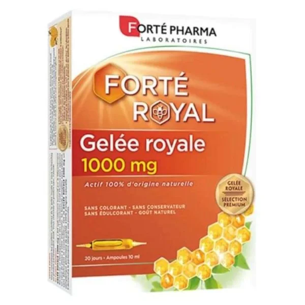 Forté Pharma Forté Royal Gelée Royale 1000mg Ampoules 20x 10ml