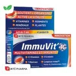 Boîte bleue et rouge Forté Pharma ImmuVit'4G multivitamines 30 comprimés