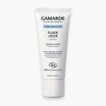 Tube blanc Gamarde Hydratation Active fluide léger bio 40 ml