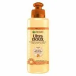 Flacon pompe ambré Garnier Ultra Doux crème sans rinçage Trésor de Miel