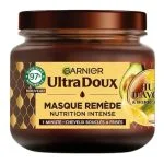 Pot brun Garnier Ultra Doux Masque Remède avocat et beurre de karité