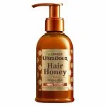 Flacon pompe ambré Garnier Ultra Doux Hair Honey sérum réparateur pointes
