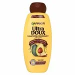 Grand flacon jaune Garnier Ultra Doux shampooing avocat et karité 400 ml