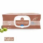 Paquet Gifrer de lingettes nettoyantes à l'huile d'olive vierge, olives vertes