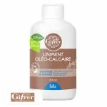 Flacon blanc Gifrer liniment oléo-calcaire soin pour le change 250 ml