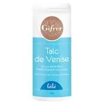 Flacon saupoudreur bleu et blanc Gifrer talc de Venise bébé 125 g