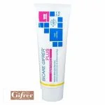 Tube blanc Gifrer Bicare+ dentifrice blanchissant goût menthol 75 ml
