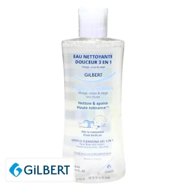 Gilbert Eau Nettoyante Douceur 3en1 200ml