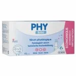 Boîte économique PHY Bébé Gilbert sérum physiologique quarante unidoses de 5 ml