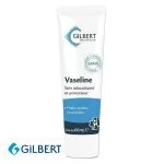Tube blanc et bleu Vaseline Gilbert soin adoucissant et protecteur 100 ml