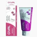 Étui et tube Gival dentifrice gencives sensibles menthe thé vert camomille