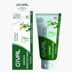 Étui et tube vert Gival dentifrice protection caries au fluor 75 g