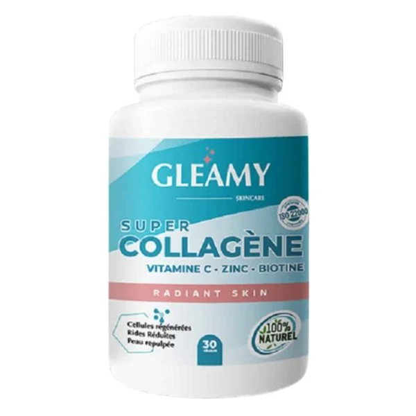 Gleamy Super Collagène Peau Radiante 30 Gélules
