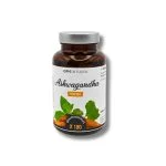 Flacon ambré GPH Diffusion Ashwagandha 400 mg, 180 gélules végétales