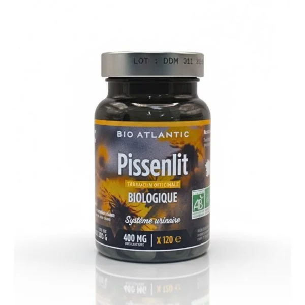 Pot noir Bio Atlantic Pissenlit bio 400 mg 120 unités