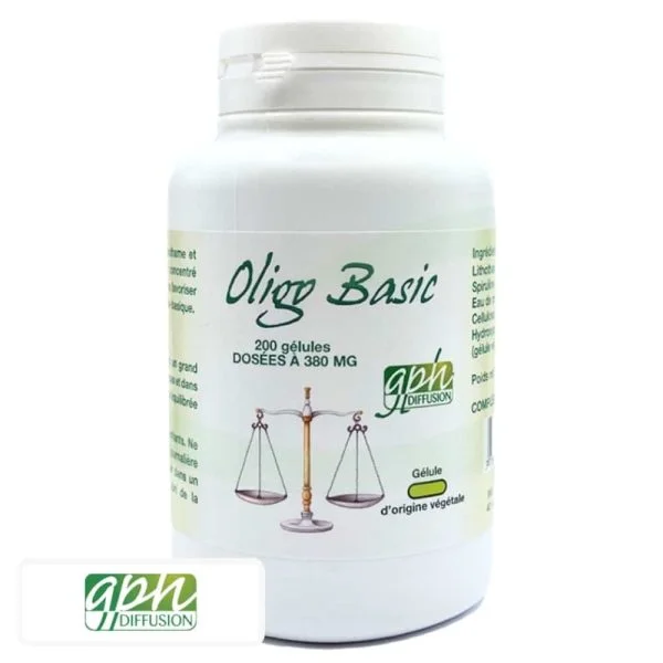 Gph Diffusion Oligo Basic 380mg 200 Gélules