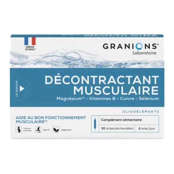 Granions Décontractant Musculaire Ampoules 30u