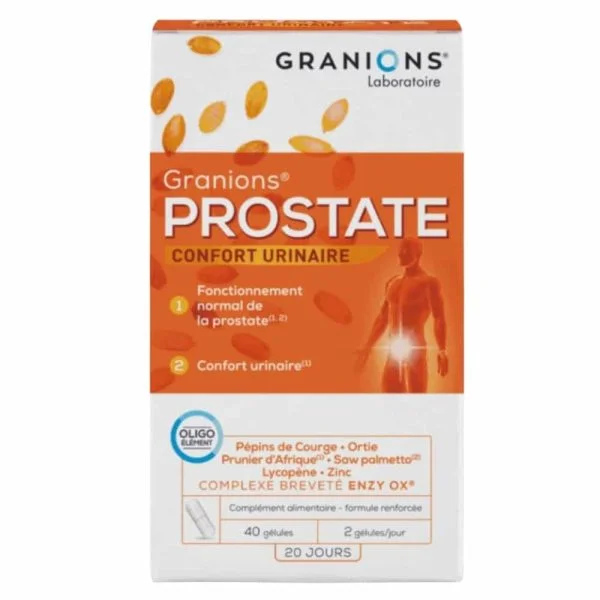 Granions Prostate Confort Urinaire 40 Gélules