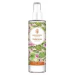 Flacon vaporisateur Green Botanic Tropical Mango body mist, décor feuillage tropical