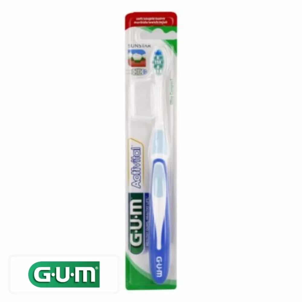 gum-activital-brosse-a-dents-585-souple.jpg Brosse à dents GUM ActiVital souple à manche bleu sous blister
