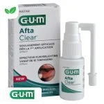 Flacon spray à canule orientable et étui GUM AftaClear