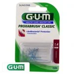 Blister GUM Proxabrush Classic 612 huit brossettes interdentaires 1,4 mm
