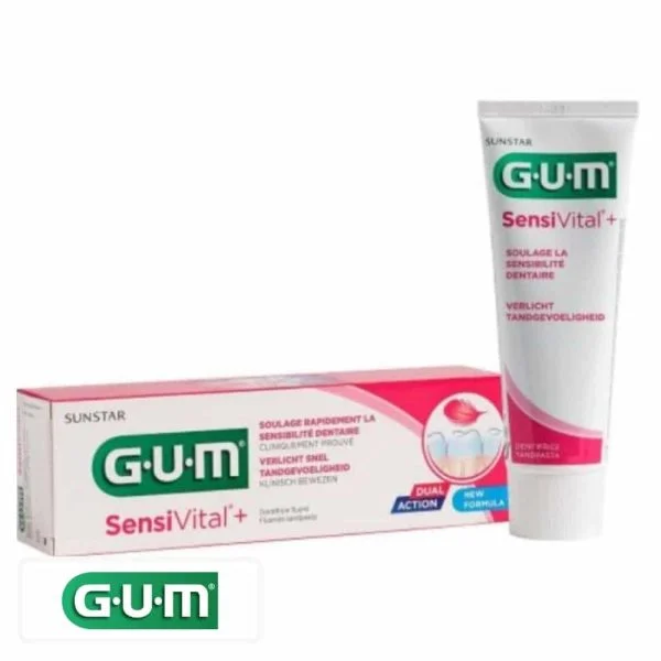 GUM Sensivital+ Dentifrice