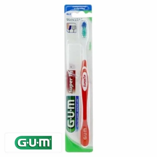 GUM Super Tip Compacte Medium Brosse A Dents 463