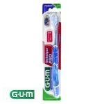 Brosse à dents GUM Technique Pro bleue sous emballage blister