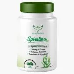 Pot blanc et vert Spirulina Bio Health Power, 240 comprimés