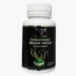 Pot noir Spirupower spiruline et moringa Health Power, 100 gélules