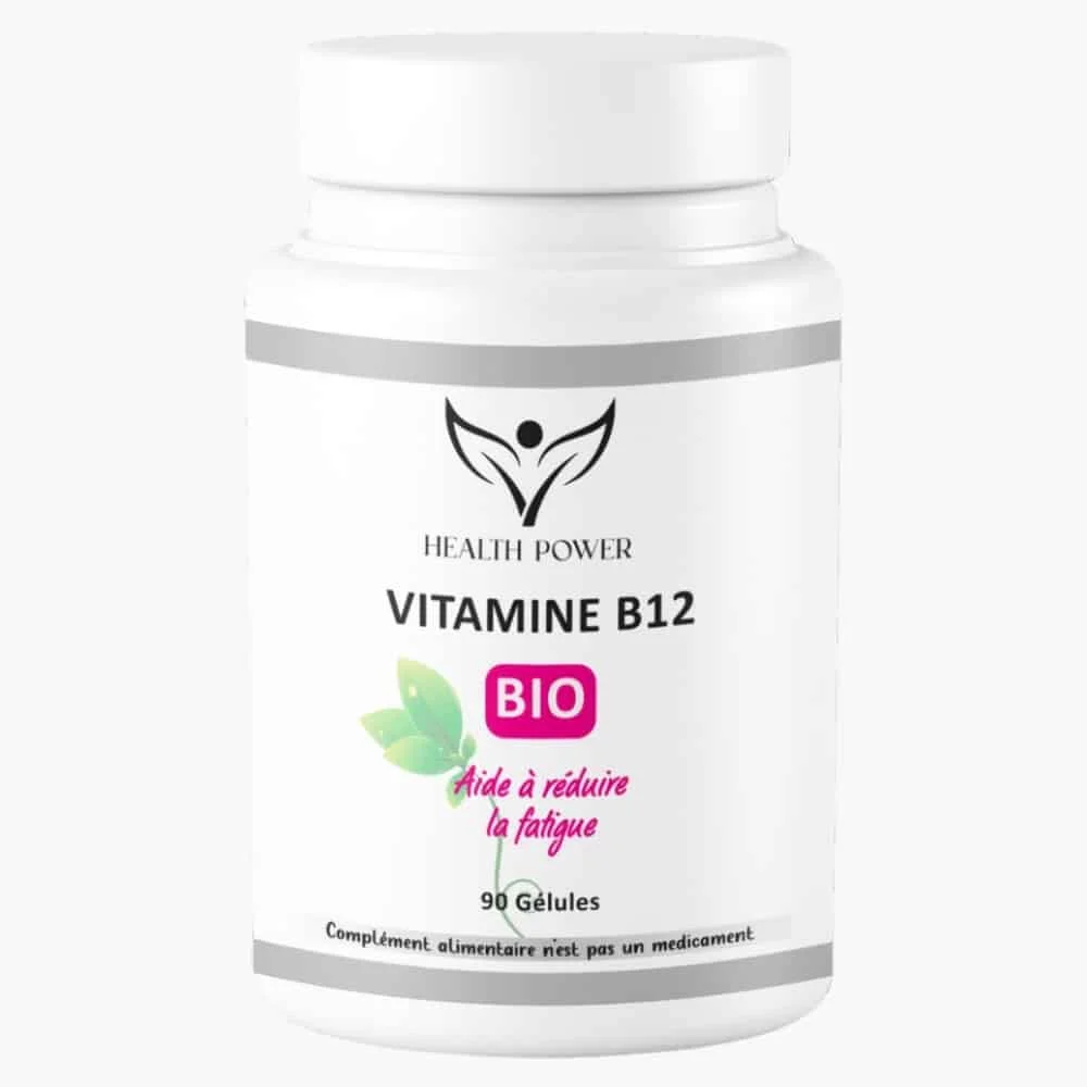 health-power-vitamine-b12-bio-90-gelules.jpg Pot blanc Vitamine B12 bio Health Power, 90 gélules