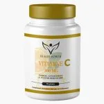 Pot blanc et doré Vitamine C 500 mg Health Power, 90 gélules