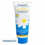 Tube bleu Herbacin crème pour les pieds camomille et urée 100 ml
