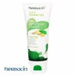 Tube blanc et vert Herbacin gel douche citronnelle et gingembre