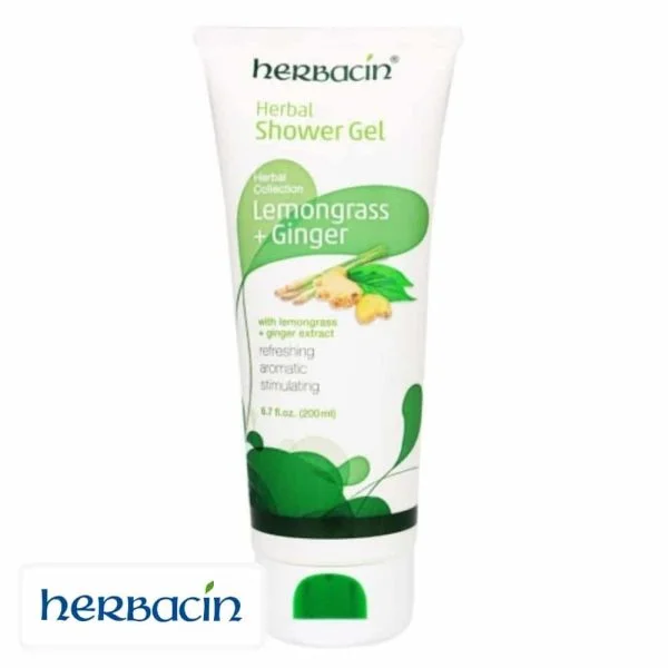 Herbacin Herbal Gel-douche Citronnelle Et Gingembre 200ml