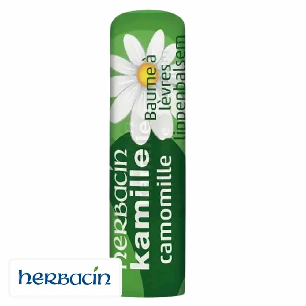 herbacin-kamille-baume-a-levres-48g.jpg Stick vert Herbacin Kamille baume à lèvres camomille, marguerite imprimée